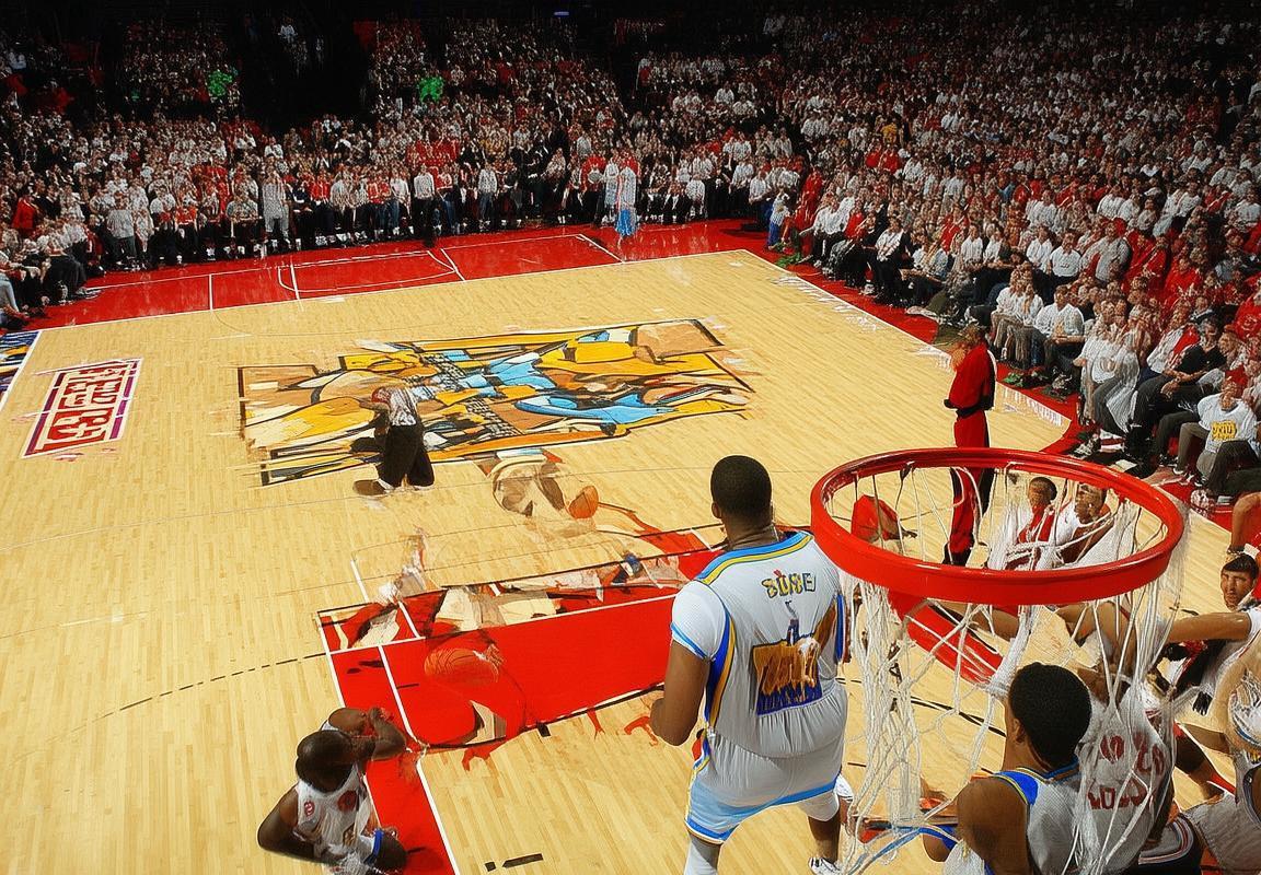 2007年NBA季后赛：姚麦对安东尼火花对决，火箭掘金巅峰对决回顾(图1)