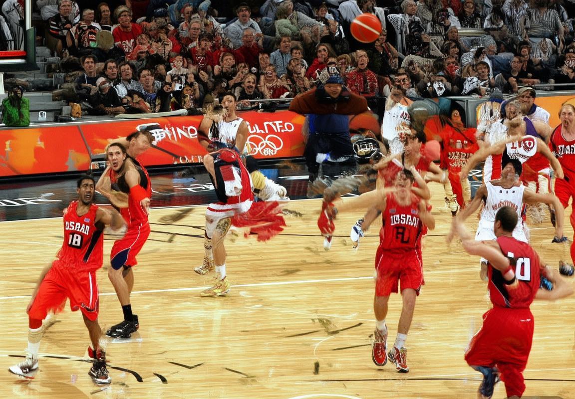 2008年北京奥运会男篮巅峰对决：梦之队VS德国男篮经典之战(图2)